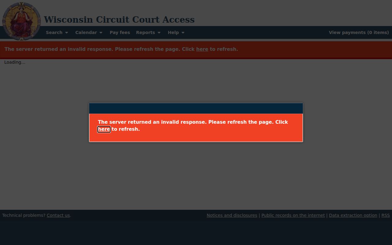 Burnett County criminal docket WCCA case detail route